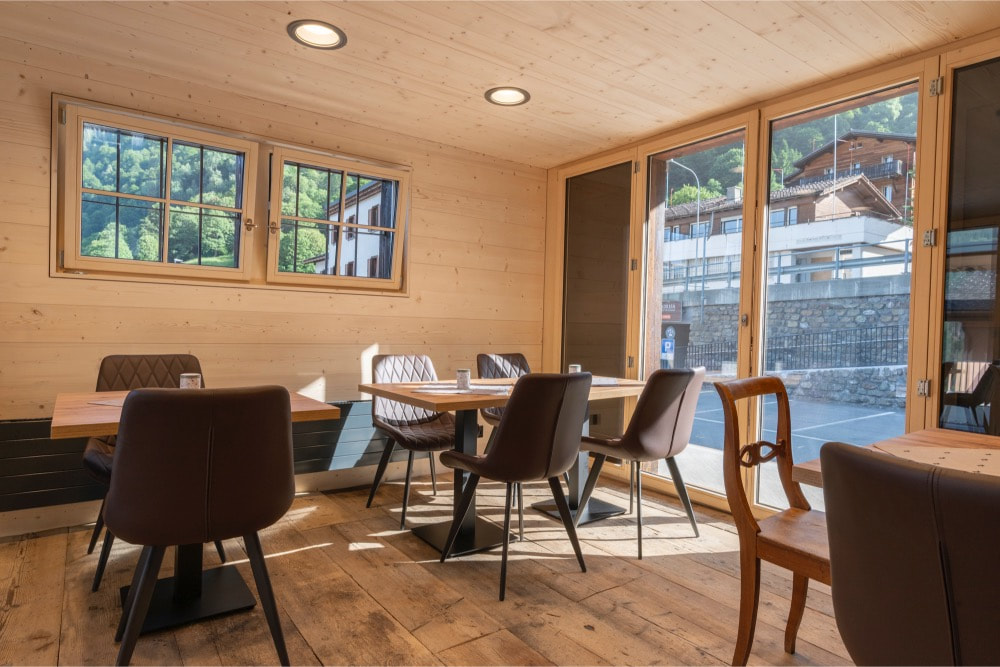 Gemütliche Räume zum Mieten für Brunch und kleine Anlässe. 