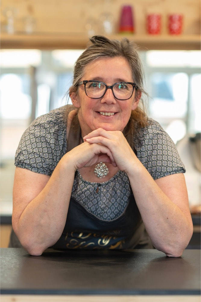 Susan Joos, Inhaberin Dörfji Kaffee. 